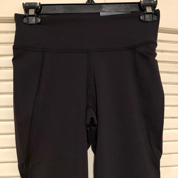 NWT Reebok Womens Lux Leggings Gym High Rise Workout Black Premium Tight… - Picture 9 of 14